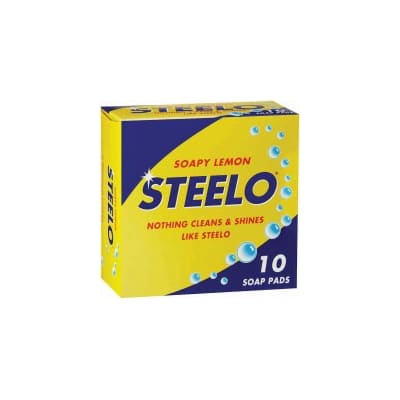 Steelo Soapy Lemon Scourers 10 Pack