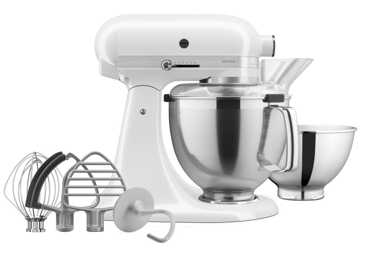 Artisan Tilt Head Stand Mixer - Kitchen Aid KSM195 (White)