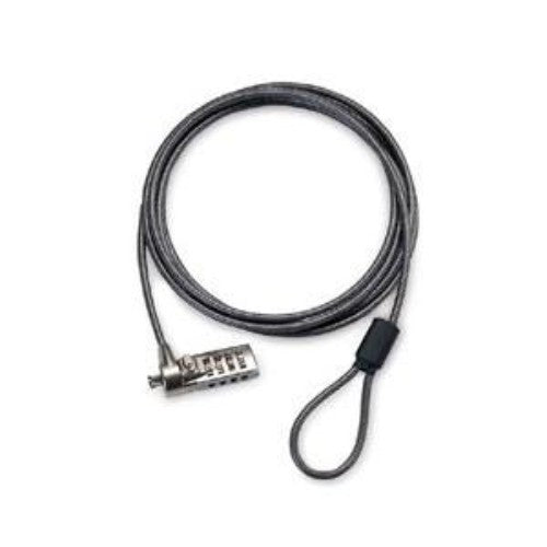 Targus DEFCON CL Laptop Cable Lock - Secure 2m Cut-Resistant Steel Lock for Notebooks