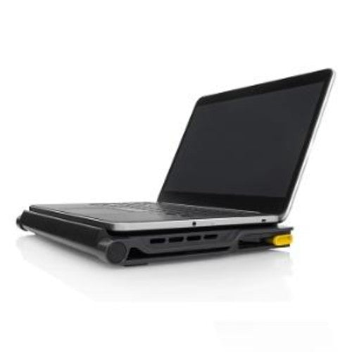 Targus Chill Mat + 4-Port USB Hub - Ergonomic Laptop Cooling Pad with Adjustable Height