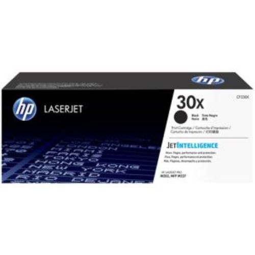 HP 30X Black High Yield Toner Cartridge for Laser Printers - 3500 Pages - JetIntelligence