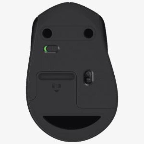 Logitech SILENT PLUS M331 Wireless Mouse - 90% Noise Reduction, 1000 DPI, Right-Handed, USB