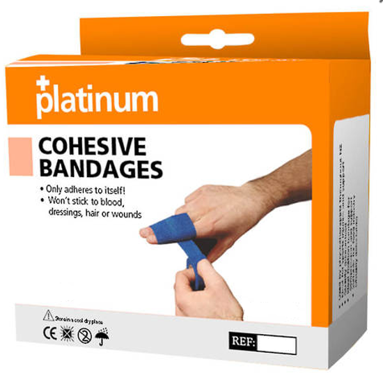 Amtech Cohesive Bandage-5cm x 2m-Pack of 2 (Packet)