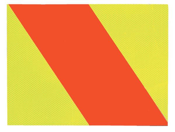 Hazard Panel Right Sign - 400 x 300mm (Each)