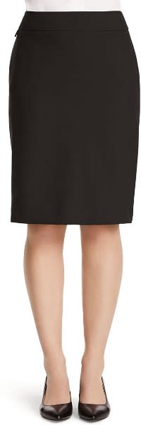 CAT2NH, Helix Dry Pencil Skirt, NNT - Black (Size: 6)