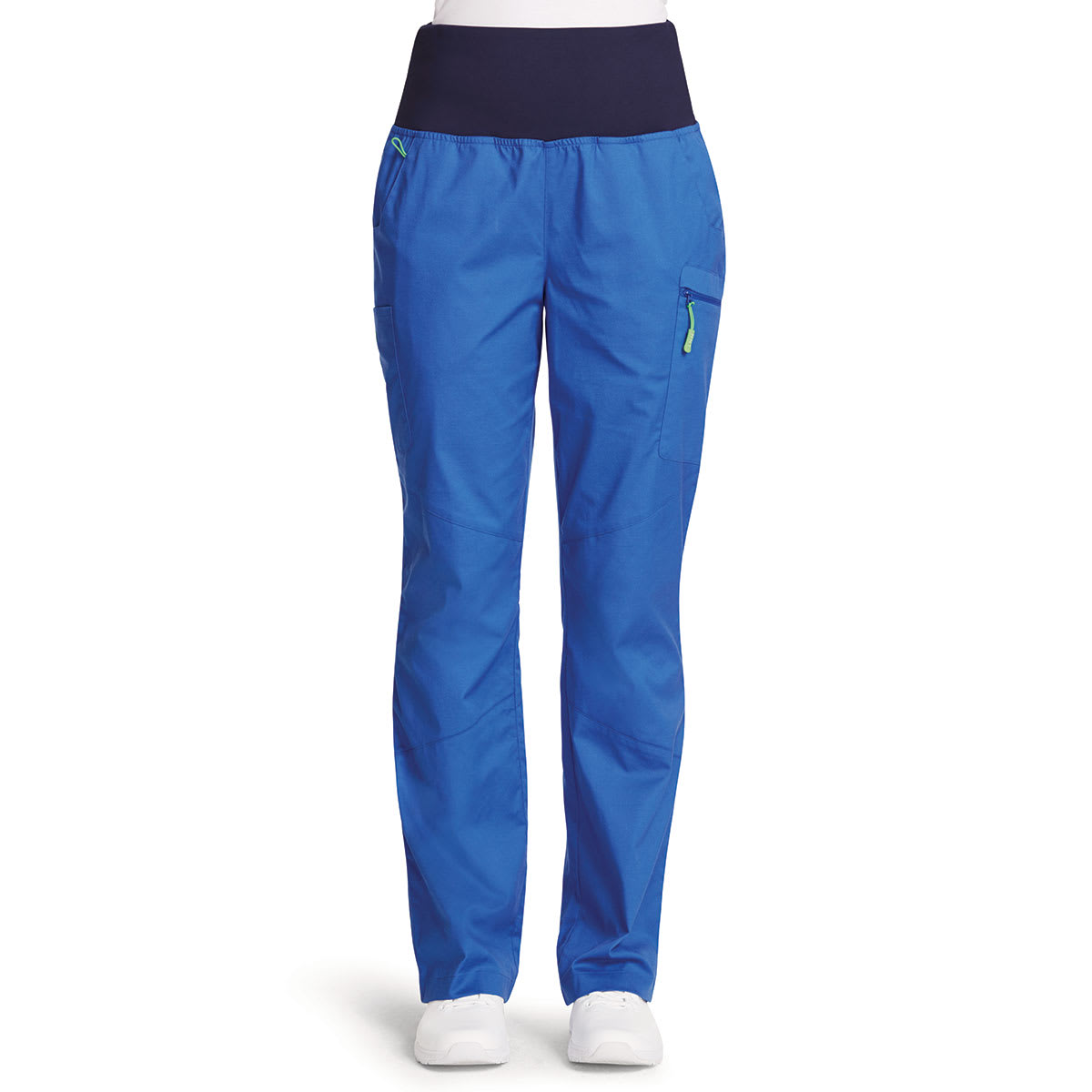 NNT, Women's Rollup Waist Scrub Pant, CAT3NR - Blue (Size: 3XL)