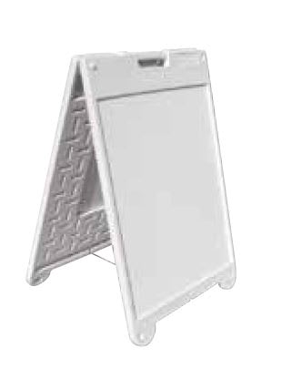 Simpo Sign Stand | Frame & Blank Signs x2 W560mm x H710mm - Standard