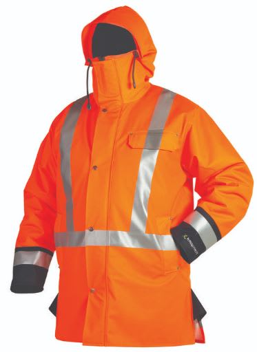 Kaiwaka, Tufflex Winter Jacket, TFH775 - Fluro Orange (Size: XL)