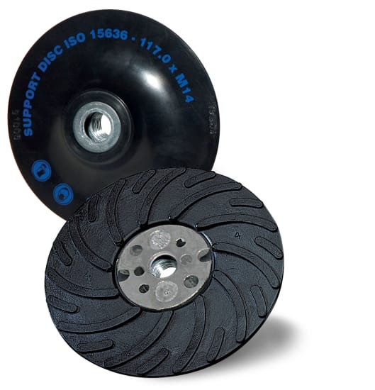 115mm Turbo Fibre Disc Back Up Pad-Each
