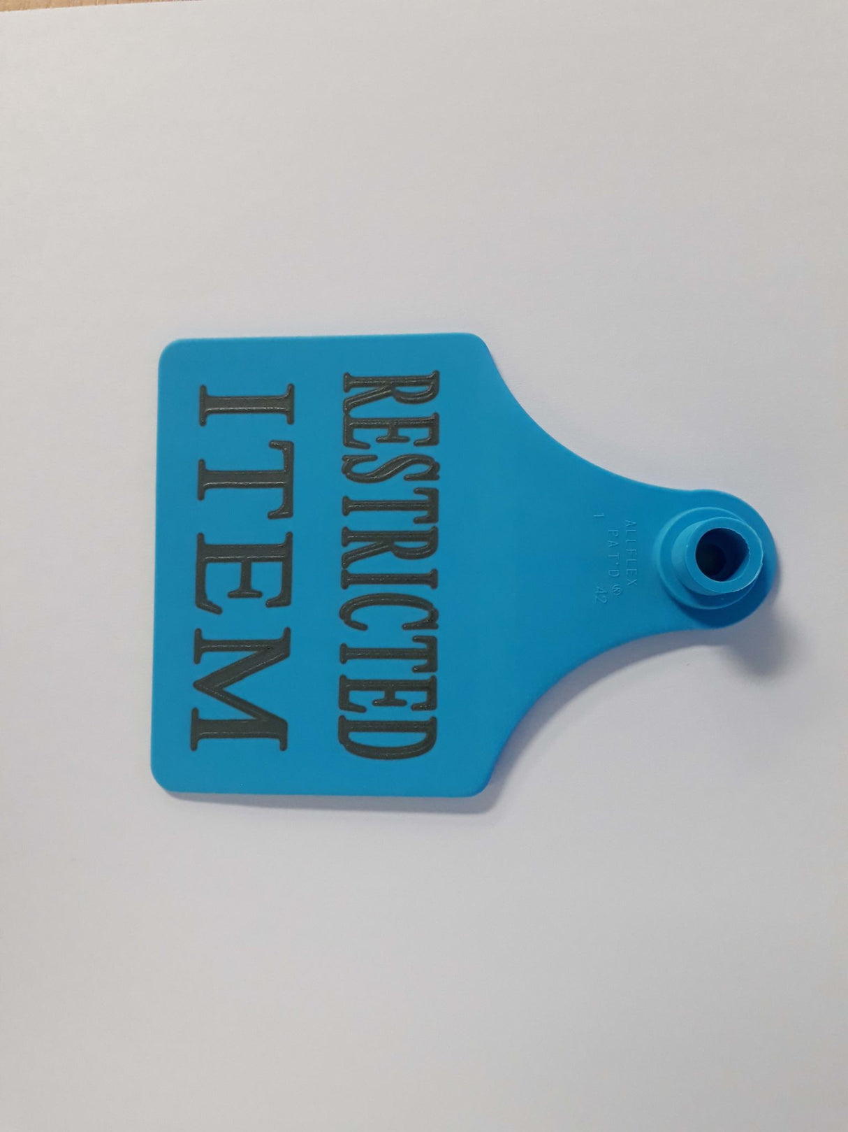 Dangerous Goods Tag | Restricted Item Tag-Pack of 10