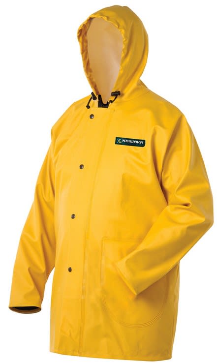Kaiwaka, Wintec PVC Parka, WT550 - Yellow (Size: 5XL)