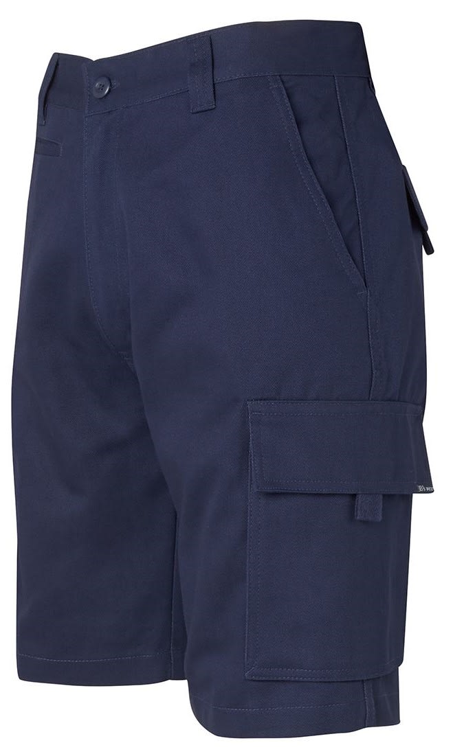 JB's Wear, Cotton Work Cargo Short - Navy (Size: 132)