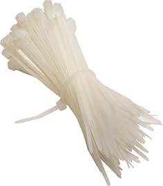 Strom Nylon Cable Ties 290mmx4.8mm Natural (100pk)