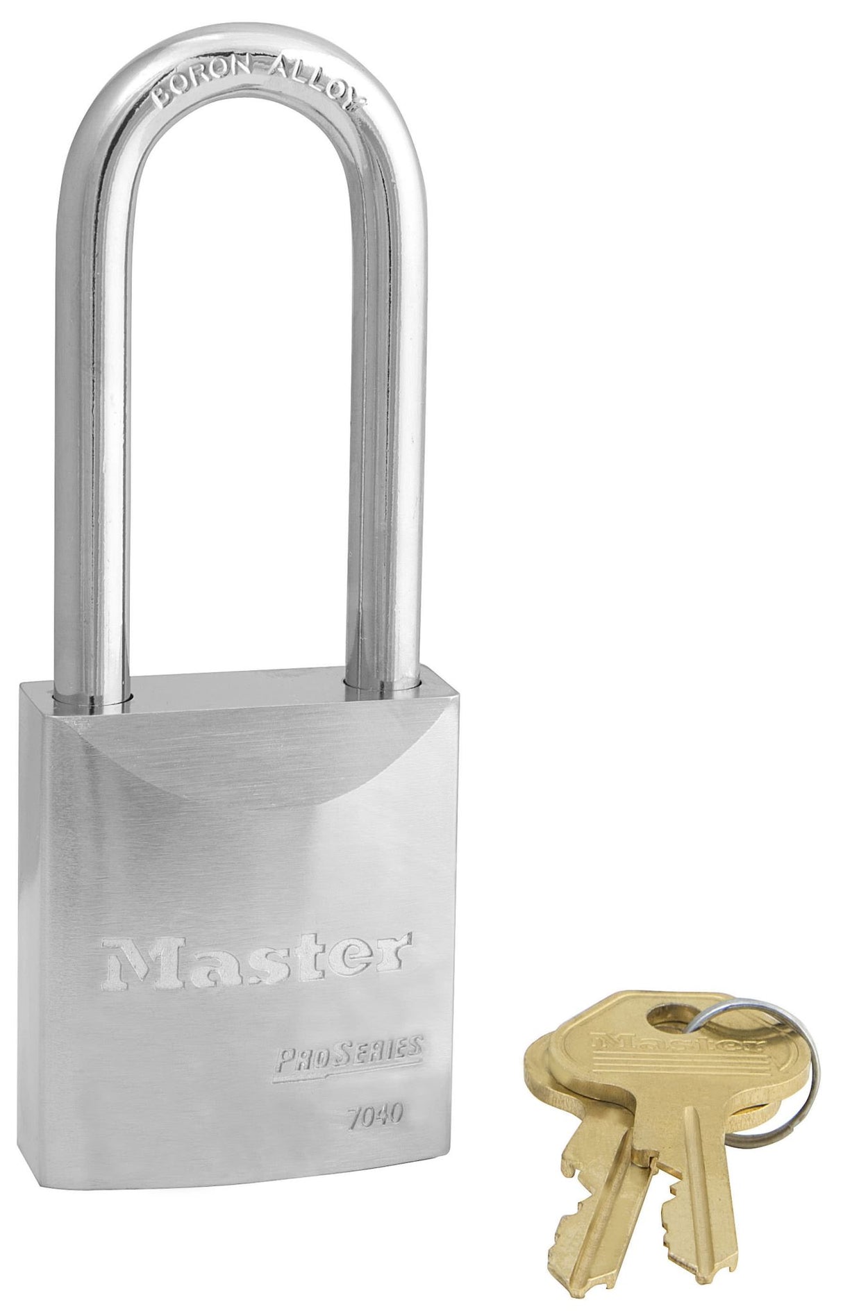 Master Lock 7040 High Security SS Shackle Padlock 44 x 8 x 60mm Keyed Different