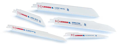 Lenox 5 Piece Reciprocating Saw Blade Set.