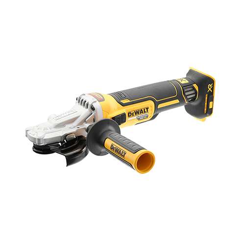 DeWALT 18V XR Flat Head Angle Grinder 125mm (Cordless Skin Only)