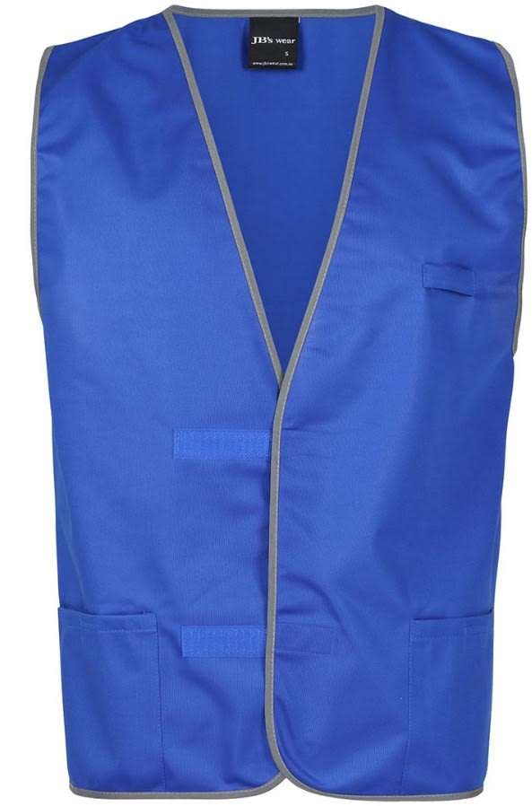 JB's Wear, Coloured Tricot Vest - AQUA (Size: S)