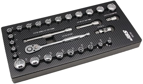 JBS 29 Piece Modpak Socket Set 3/8" Drive