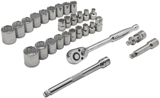 JBS 29 Piece Modpak Socket Set 3/8" Drive