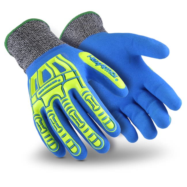 HexArmor+uvex Rig Lizard Fluid 7102 Gloves-5 - 12-Pair - - Size: 10