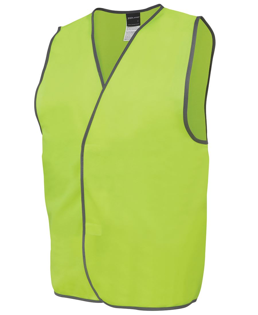 JB's Wear, Day Hi Vis Safety Vest - Lime (Size: 4XL)