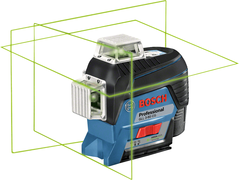 Bosch Laser Line Green with Case GLL 3-80CG (Each)