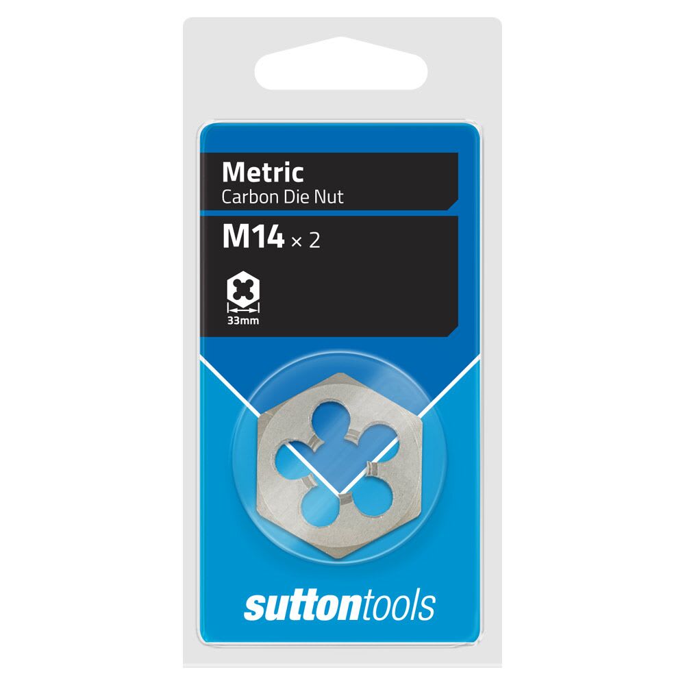 M14 x 2.0 Die Nut Metric ISO Coarse