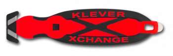 Klever Xchange Safety Knife Standard - Blue