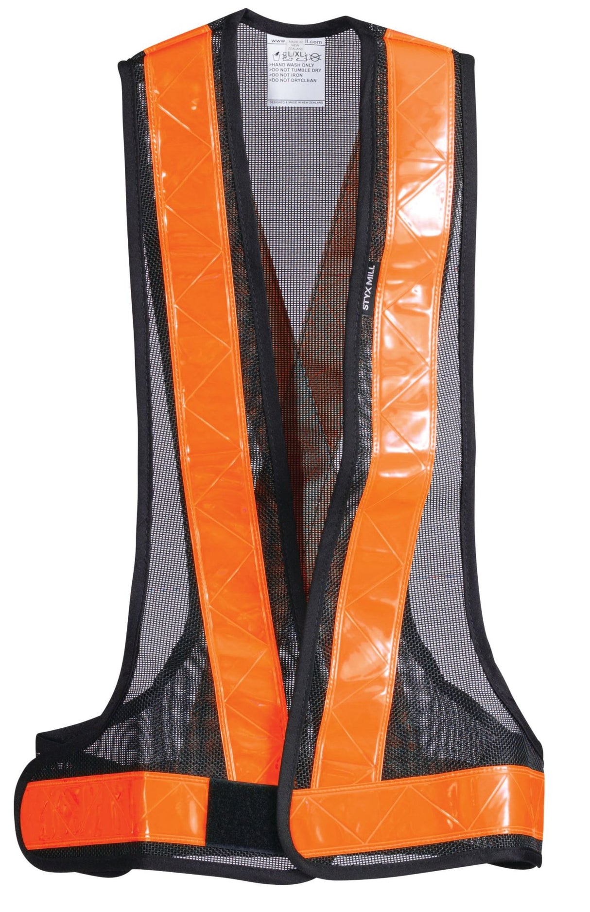 Styx Mill, Hi Vision Harness Vest - Orange/Black - S3