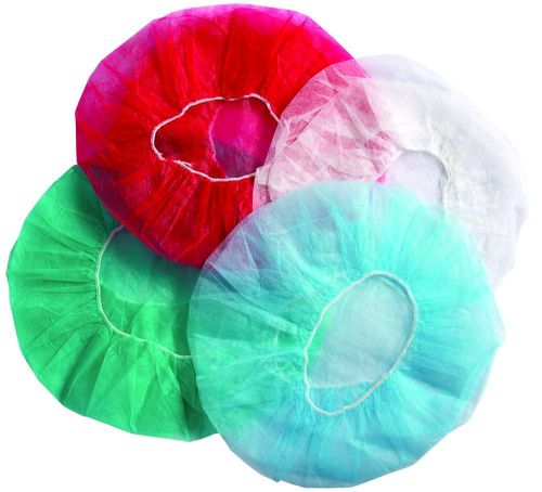 Eagle Bouffant Disposable Hats - Blue (Carton of 1000)