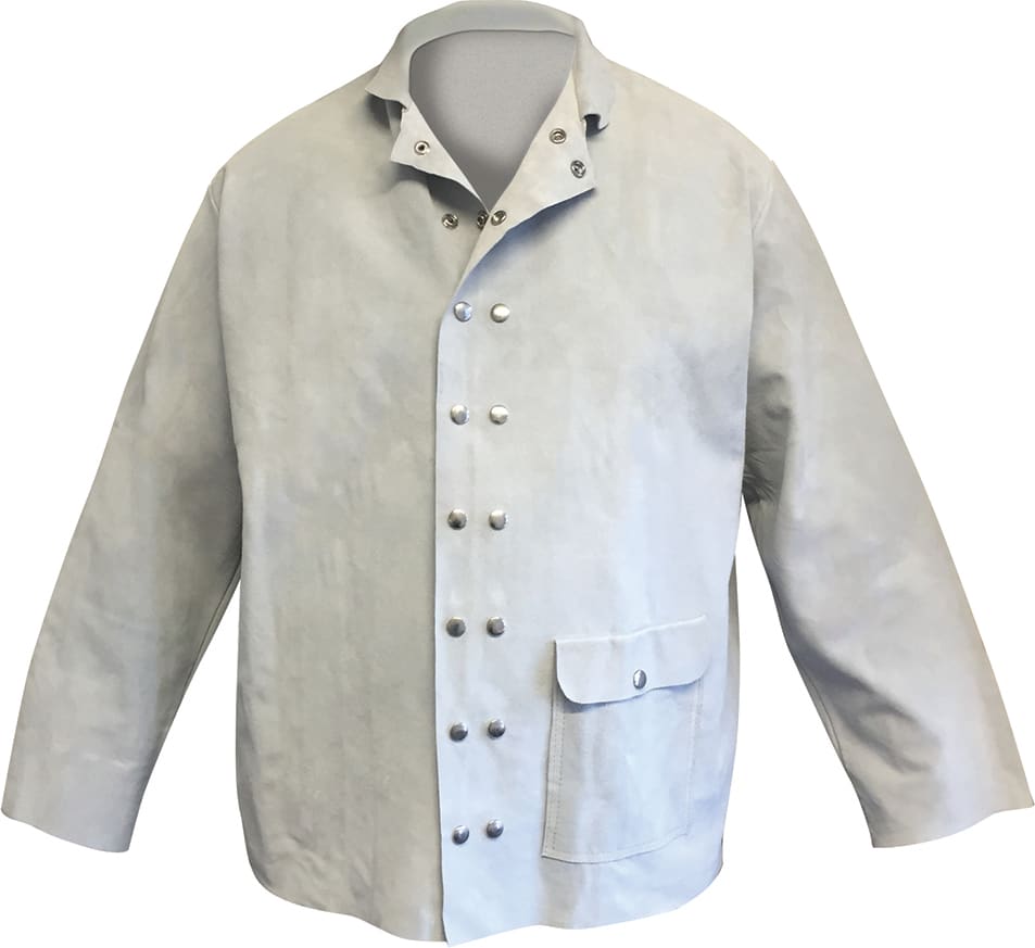 Armour Safety, Leather Welding Jacket (Each) - - Size: 3XL