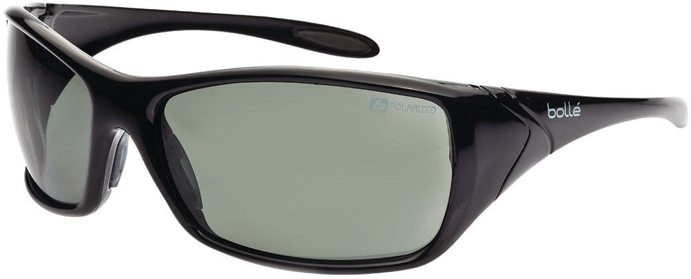 Bolle Voodoo Safety Glasses, Grey/Green Lens