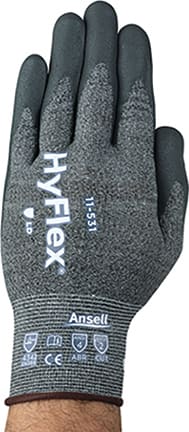 Ansell HyFlex 11-531 Gloves (Pair) - Standard (Size: 08)