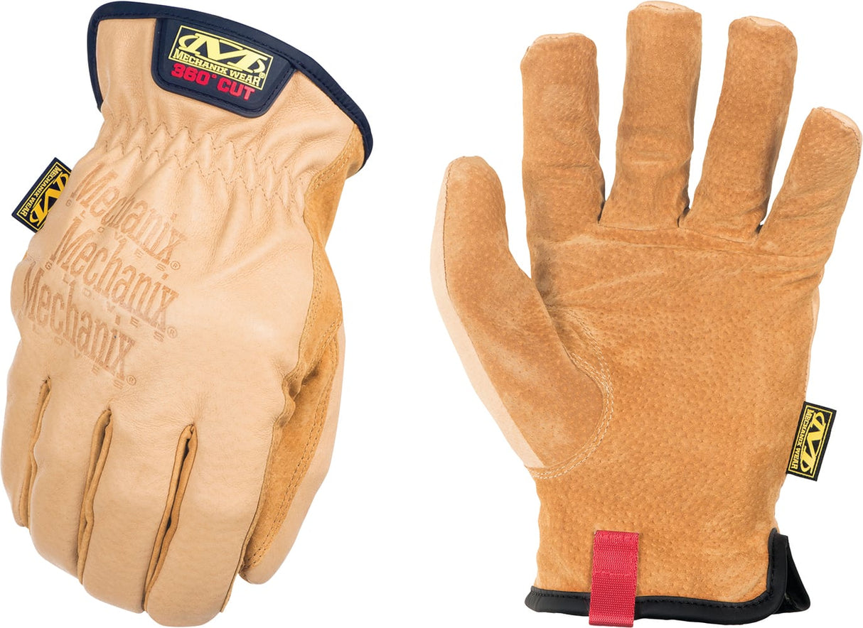 Mechanix leather Driver CR5A9 S-3XL (Pair) - Standard (Size: 3XL)