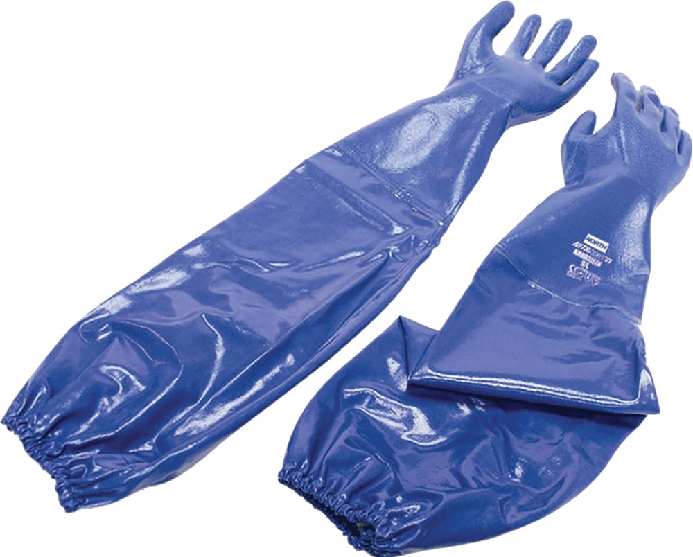 HONEYWELL NITRIKNIT SUPPORTED NITRILE GLOVES 8-11 (Pair) - Standard - 11