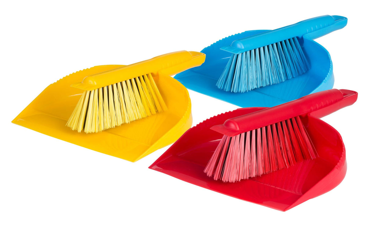 Browns Brush & Pan Set Assorted Colours (Each)