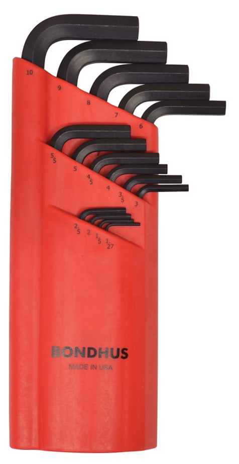 Ball End Metric 15pc L-Wrench Set BD10995