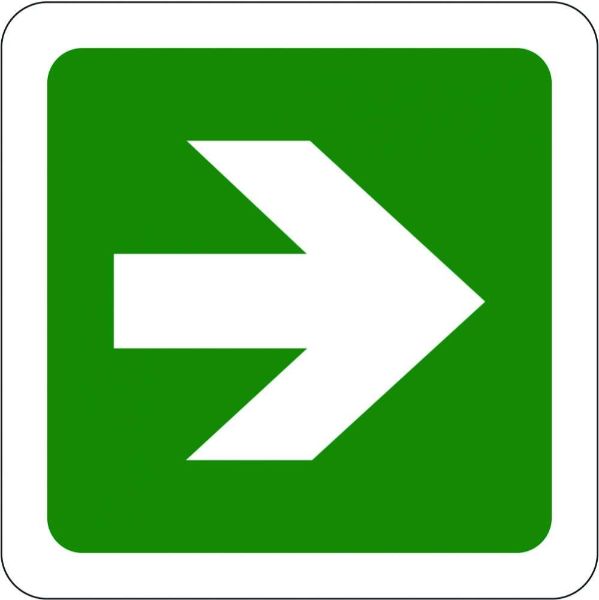 Arrow Sign - 220mm (Each)