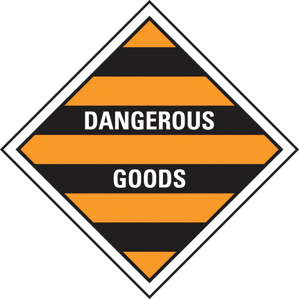 Dangerous Goods Sign | Dangerous Goods W250mm x H250mm (Each)