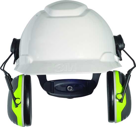 3M PELTOR Helmet Attach Earmuff X4P3GS/E - Each