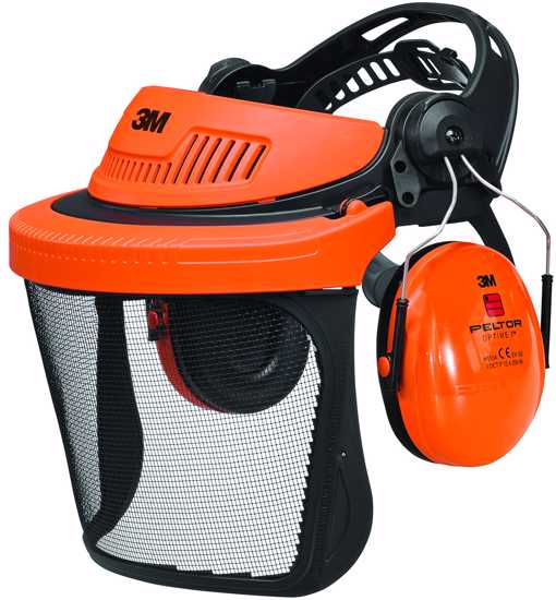 3M Headgear Combo Forestry Mesh G500V5CH510 - OR - Each