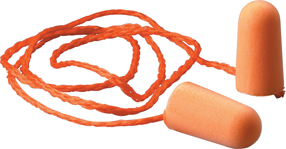 3M 1110 Corded Earplugs Poly Bag 100 (Box)