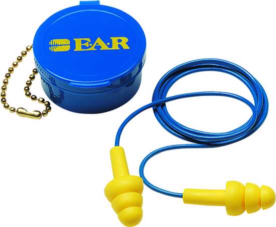 3M E - A - R UltraFit Cord Earplugs with Case 340 - 4002 - Pair