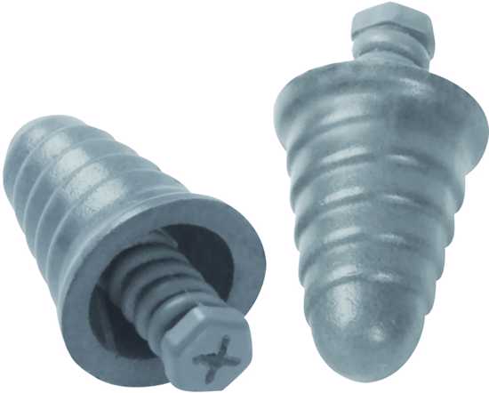 3M Skull Screws Uncorded Earplugs in PolyBag P1300-120 pairs-Box