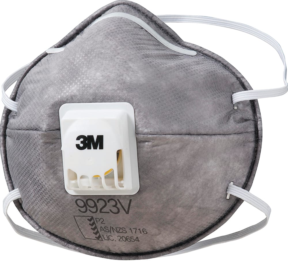 3M Respirator 9923V, P2, Nuisance* Organic Vapour Medium 10 (Box)