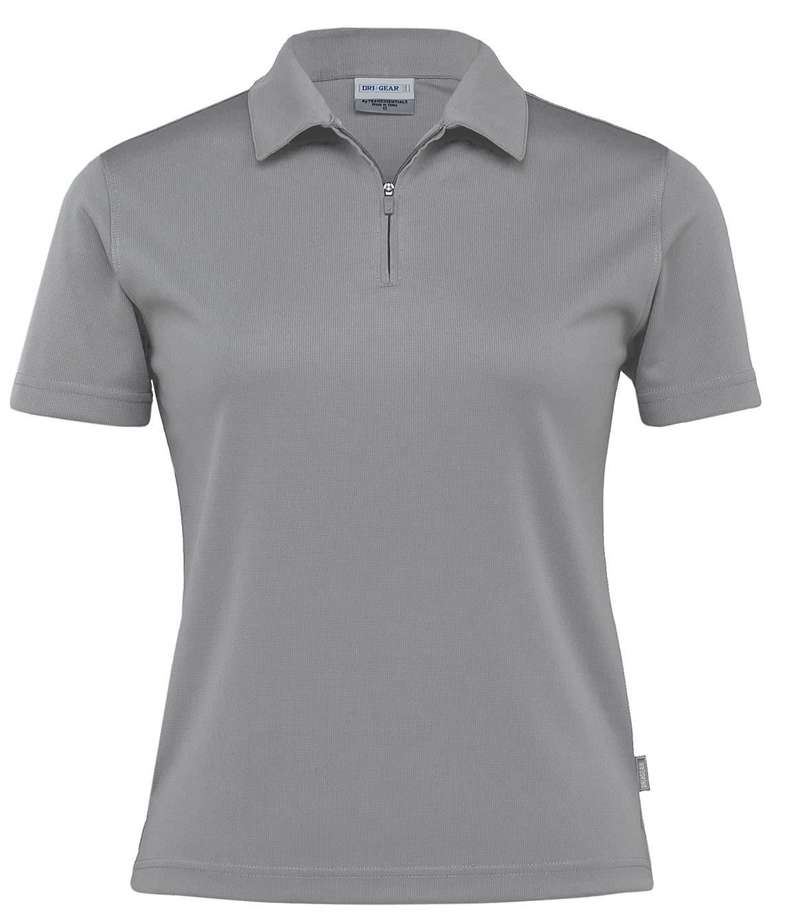 BMV, Women's Dri Gear Axis Polo, WDGAXP - ALUMINIUM (Size: 08)