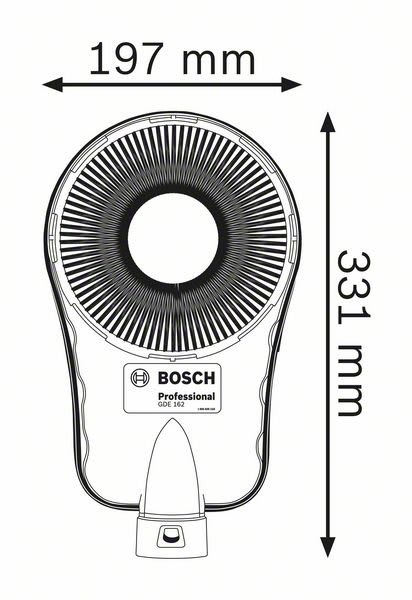 Bosch GDE 162 Dust Extraction Guard