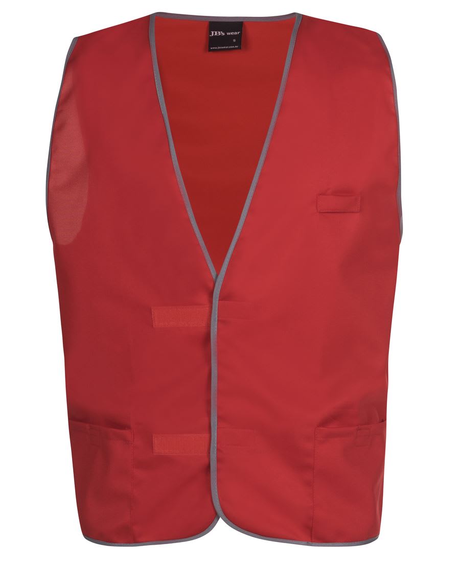 JB's Wear, Coloured Tricot Vest - AQUA (Size: S)
