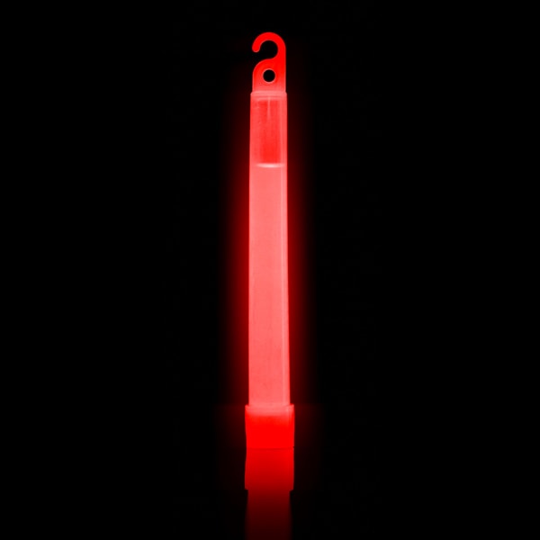 Cyalume SnapLight 6" Light Stick - 12 Hour Red
