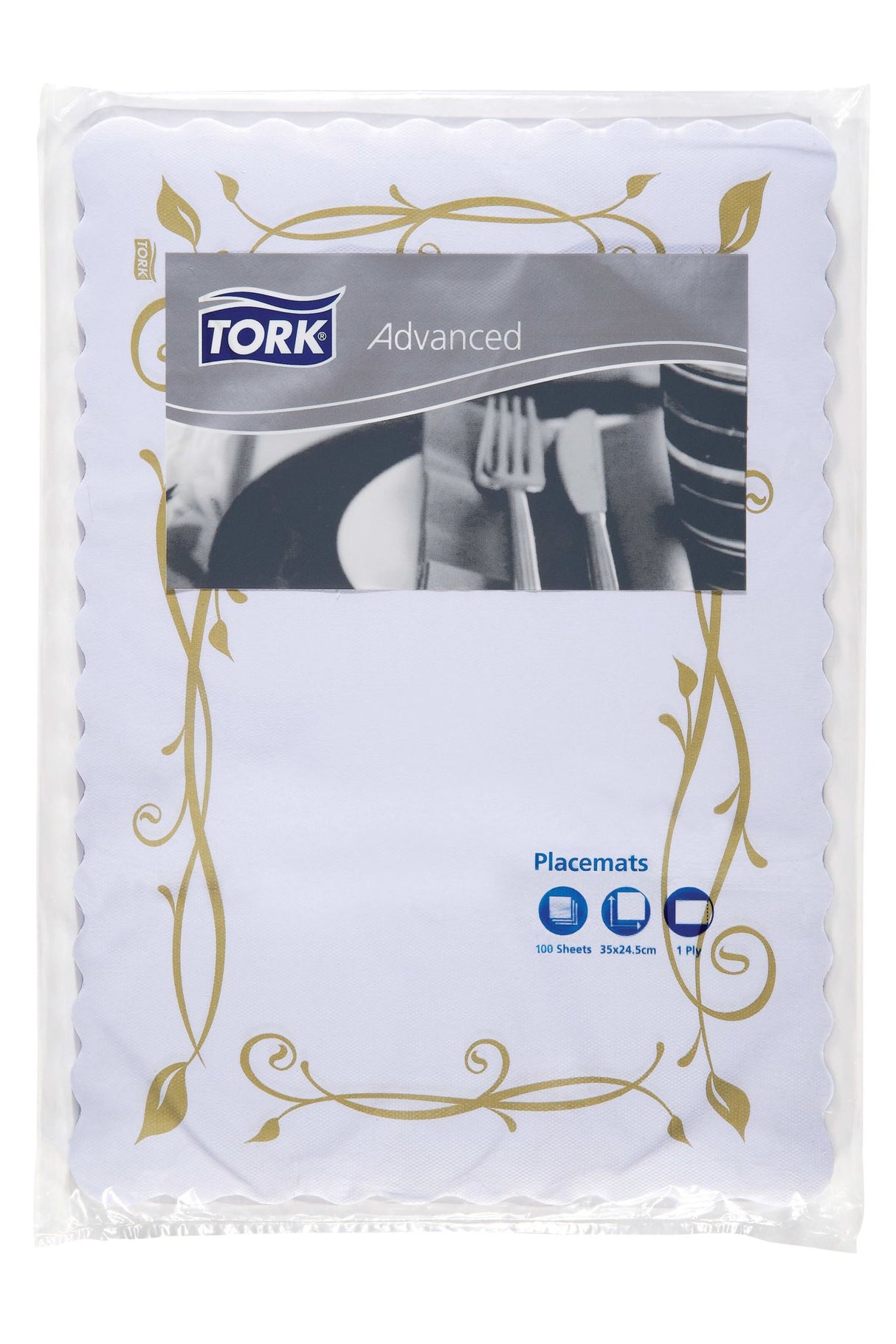 Tork Botanical Print Placemat 350 x 245mm 100 (Pack)
